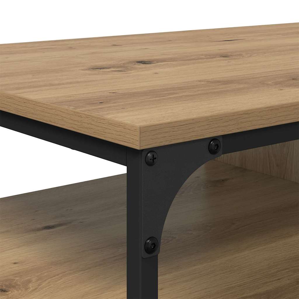 Coffee Table Artisan Oak 100 x 50 x 45 cm Engineered Wood