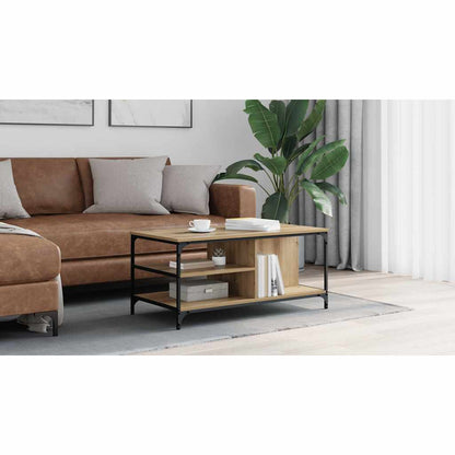 Coffee Table Artisan Oak 100 x 50 x 45 cm Engineered Wood