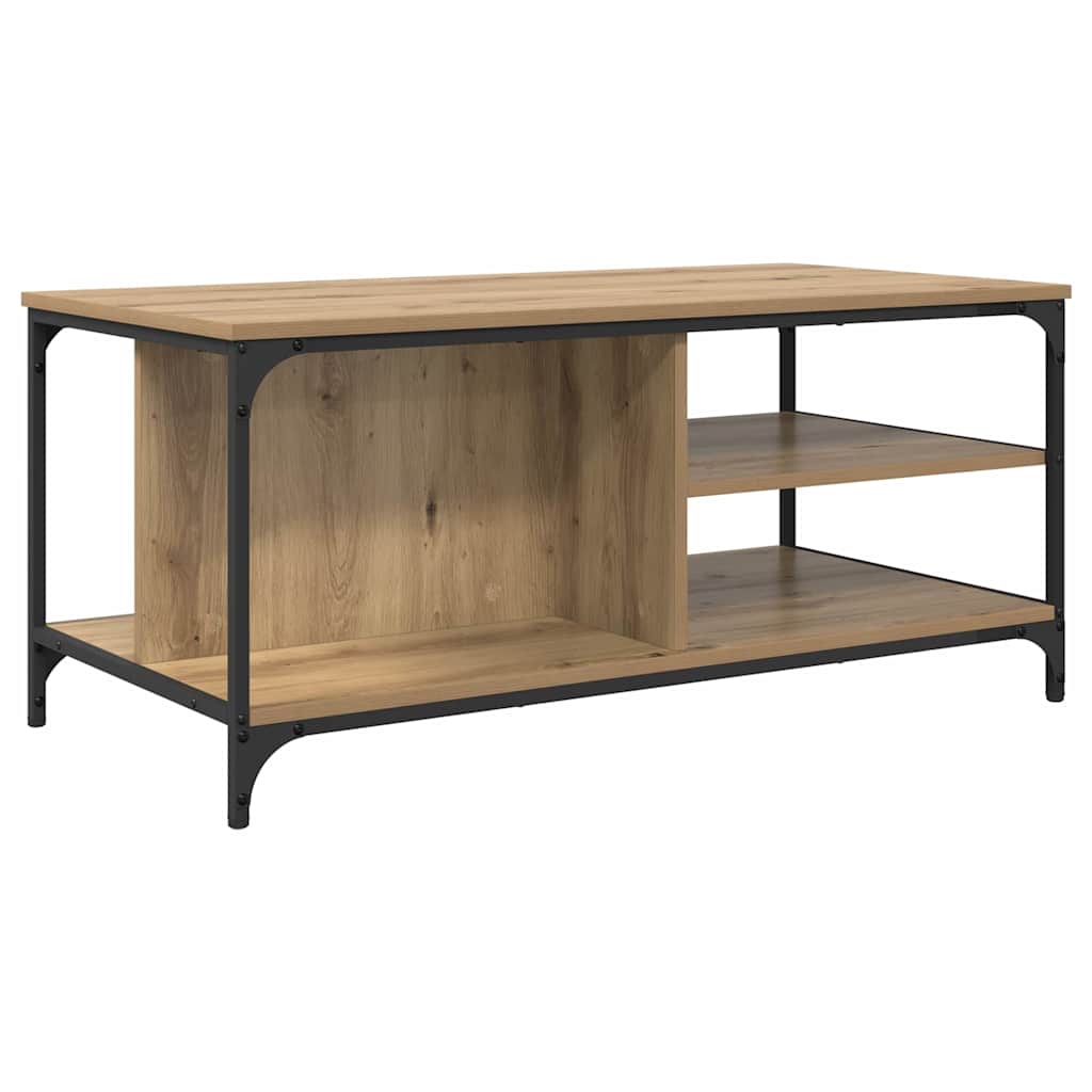Coffee Table Artisan Oak 100 x 50 x 45 cm Engineered Wood