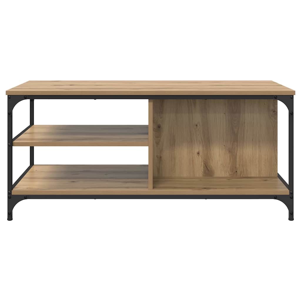 Coffee Table Artisan Oak 100 x 50 x 45 cm Engineered Wood