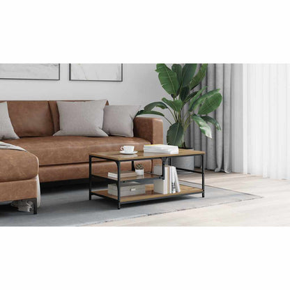 Coffee Table Artisan Oak 90 x 49 x 40 cm Engineered Wood