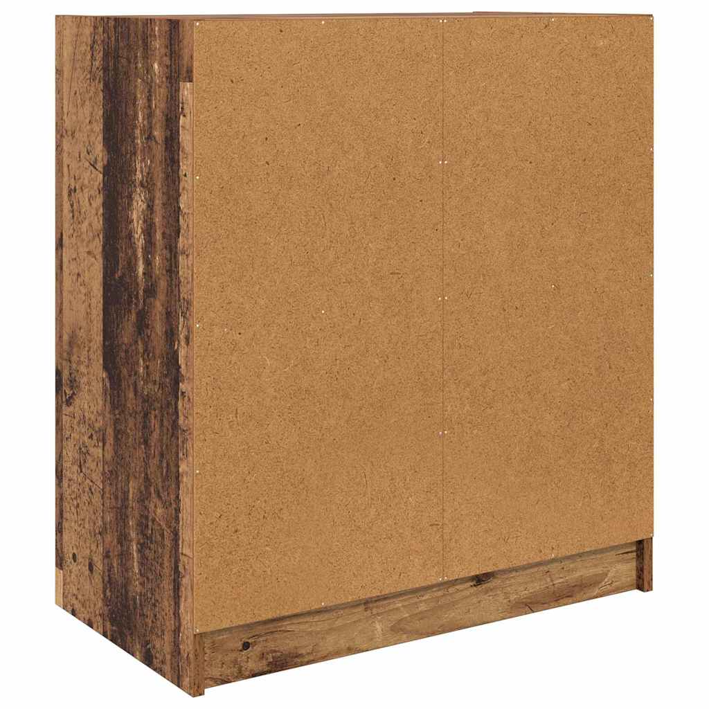Side Cabinet Old Wood 68 x 37 x 75.5 cm Engineered Wood