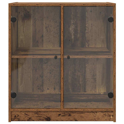 Side Cabinet Old Wood 68 x 37 x 75.5 cm Engineered Wood