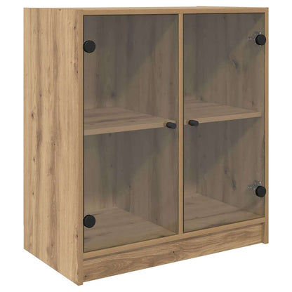 Side Cabinet Artisan Oak 68 x 37 x 75.5 cm Engineered Wood