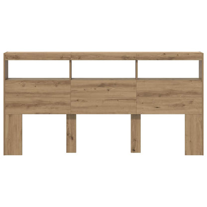 Headboard Artisan Oak 200 x 17 x 102 cm Engineered Wood