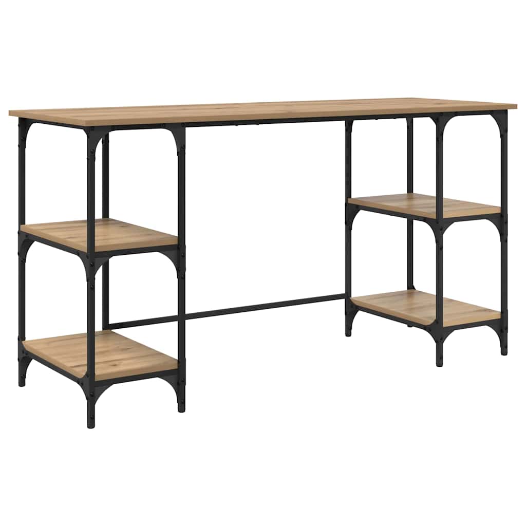 Desk Artisan Oak Engineered Wood 140 x 50 x 75 cm