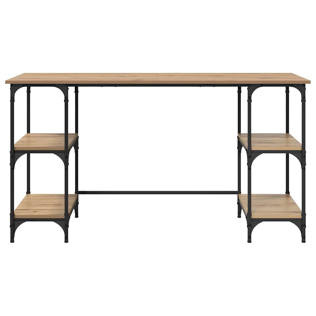Desk Artisan Oak Engineered Wood 140 x 50 x 75 cm