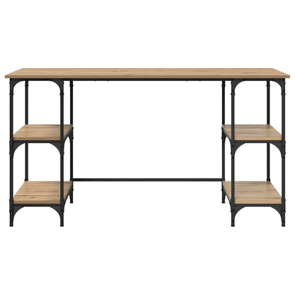 Desk Artisan Oak Engineered Wood 140 x 50 x 75 cm
