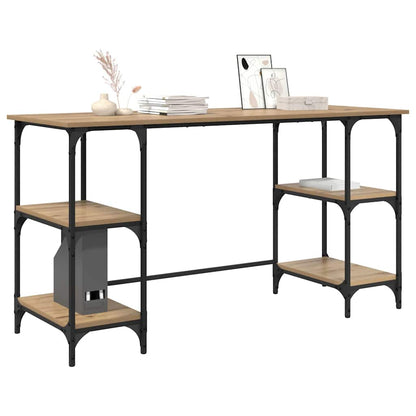 Desk Artisan Oak Engineered Wood 140 x 50 x 75 cm