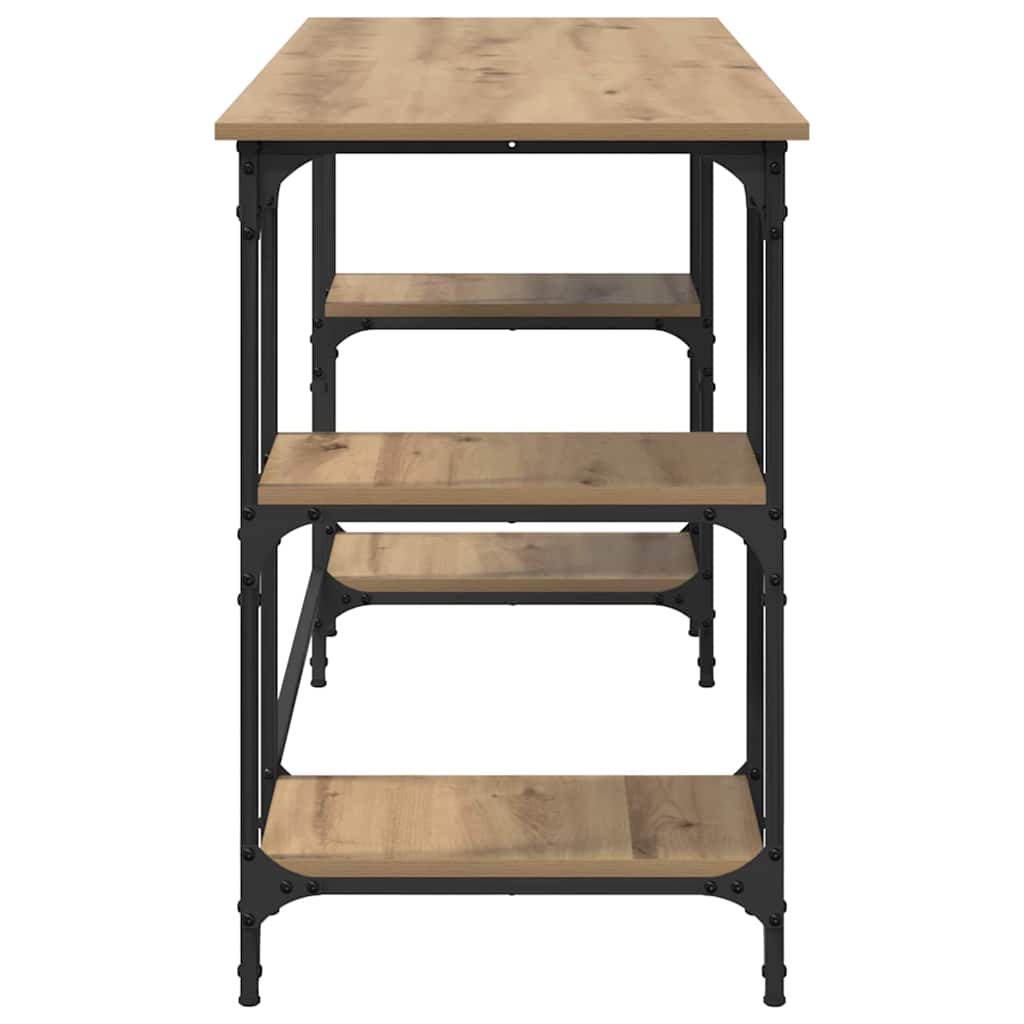Desk Artisan Oak Engineered Wood 140 x 50 x 75 cm