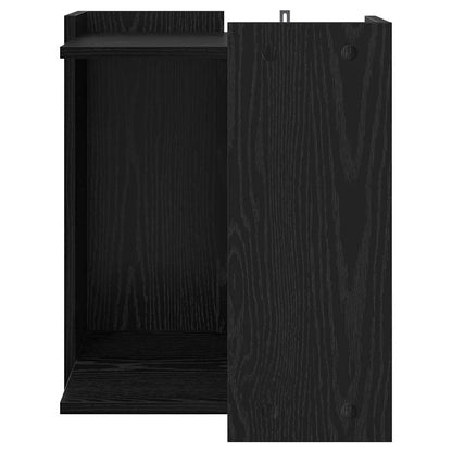Cat Litter Box Enclosure Black Oak 42 x 42 x 51 cm