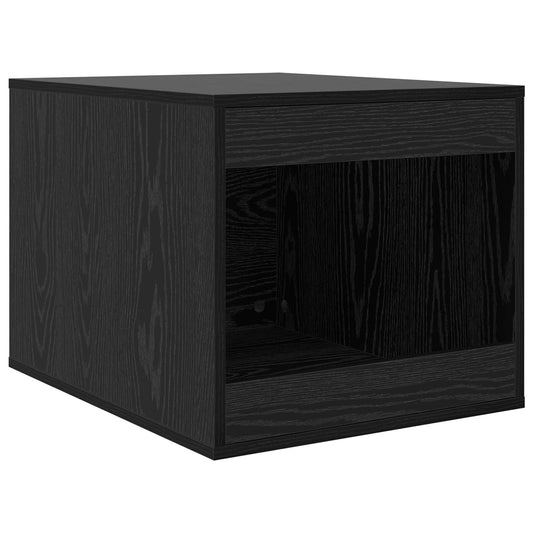 Cat Litter Box Enclosure Black Oak 47 x 59 x 42 cm