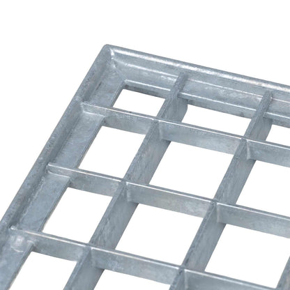 Grating Silver 60 x 40 x 2 cm Hot-Dip Galvanised Steel