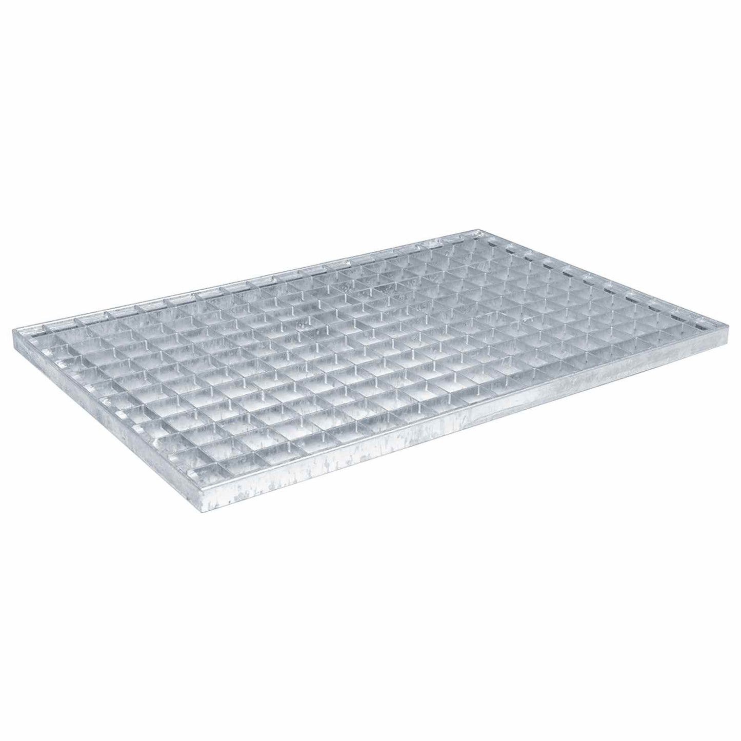 Grating Silver 60 x 40 x 2 cm Hot-Dip Galvanised Steel