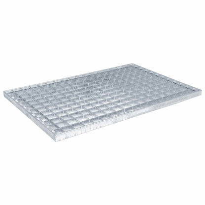Grating Silver 60 x 40 x 2 cm Hot-Dip Galvanised Steel
