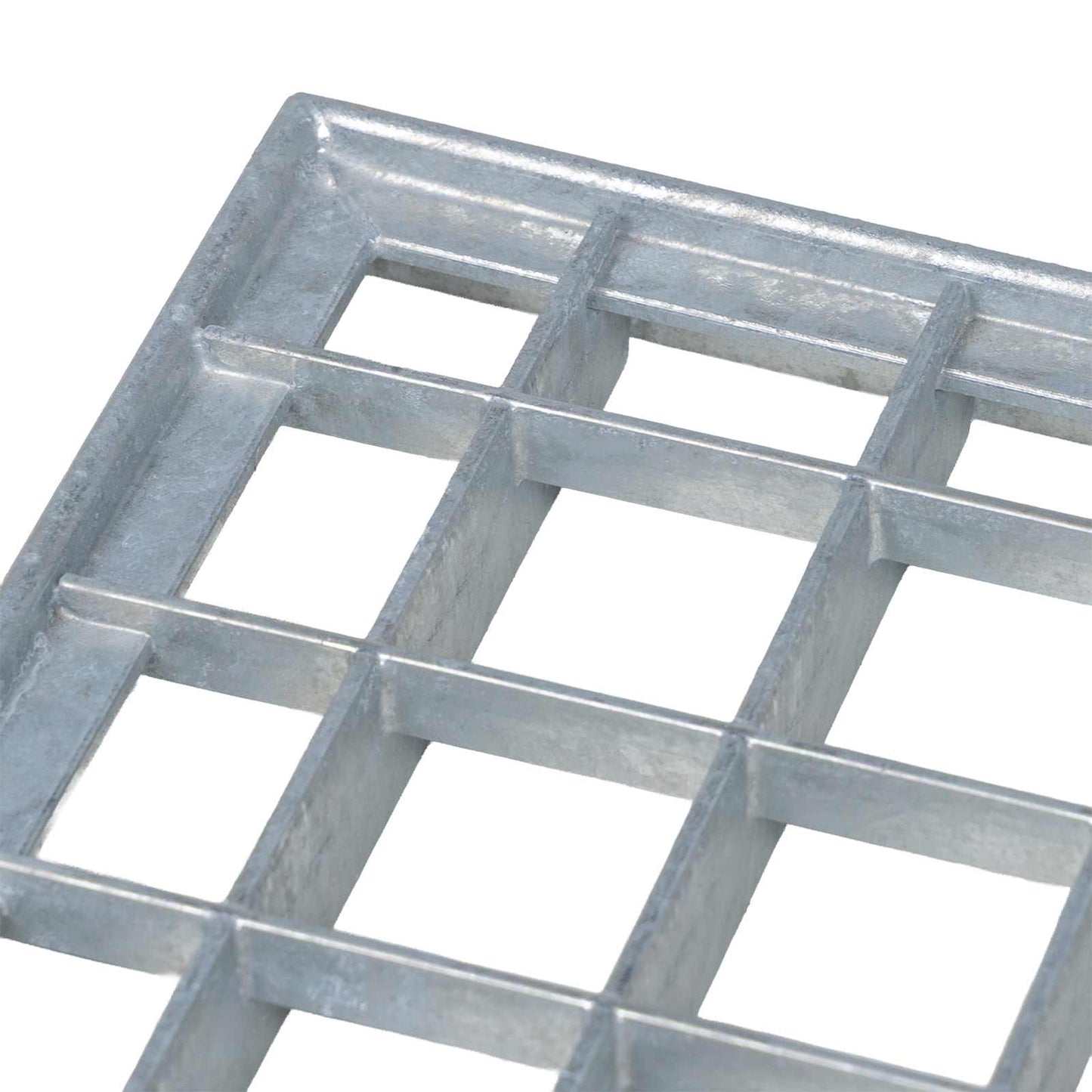 Grating Silver 80 x 50 x 2 cm Hot-Dip Galvanised Steel