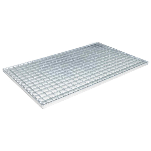 Grating Silver 80 x 50 x 2 cm Hot-Dip Galvanised Steel