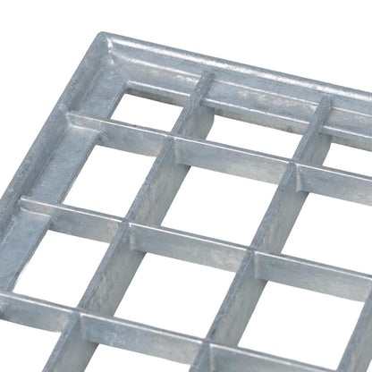 Grating Silver 100 x 50 x 2 cm Hot-Dip Galvanised Steel