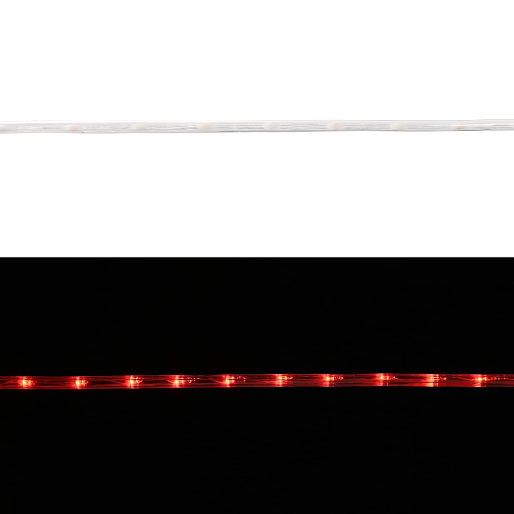 Rope Light with 1200 LEDs Red 50 m PVC