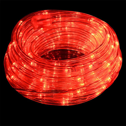 Rope Light with 2400 LEDs Red 100 m PVC