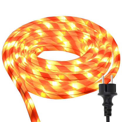 Rope Light with 2400 LEDs Warm White 100 m PVC