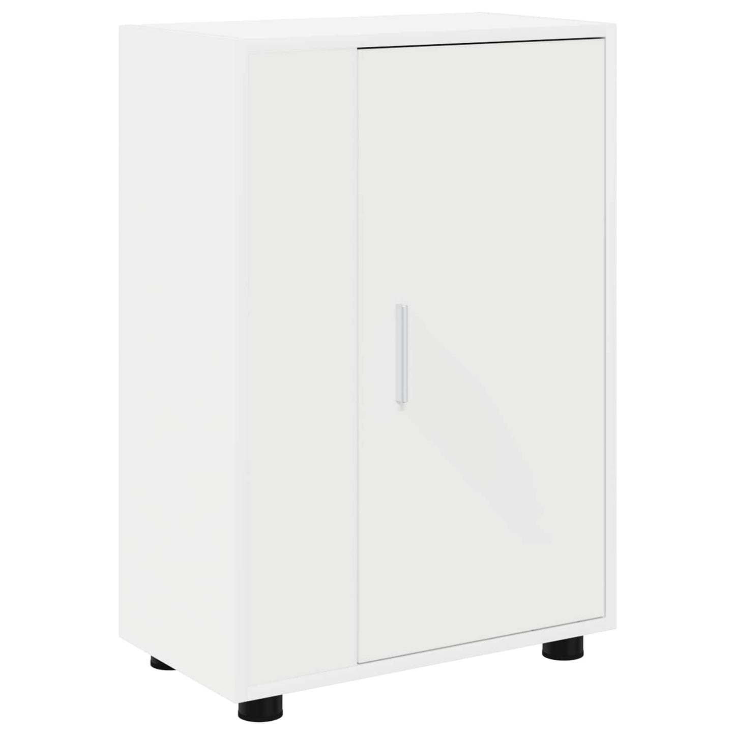 TV Cabinet Set Wall-mounted 4 pcs White Engineered wood