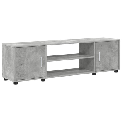 TV Cabinet Set Concrete Grey Engineered wood