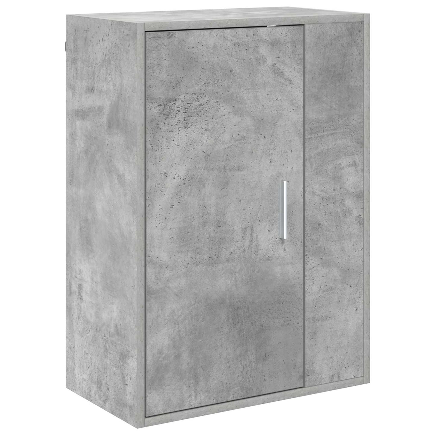 TV Cabinet Set Wall-mounted 4 pcs Concrete Grey Engineered wood