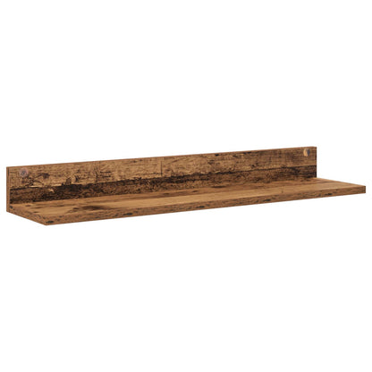 TV Cabinet Set Wall-mounted 4 pcs Old Wood Engineered wood