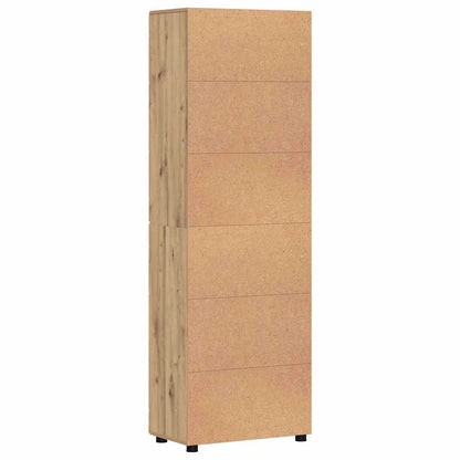 Highboard FLORIN Artisan Oak 60 x 35 x 182 cm Engineered Wood