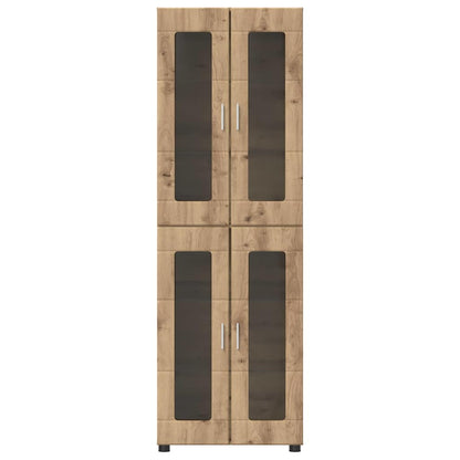 Highboard FLORIN Artisan Oak 60 x 35 x 182 cm Engineered Wood