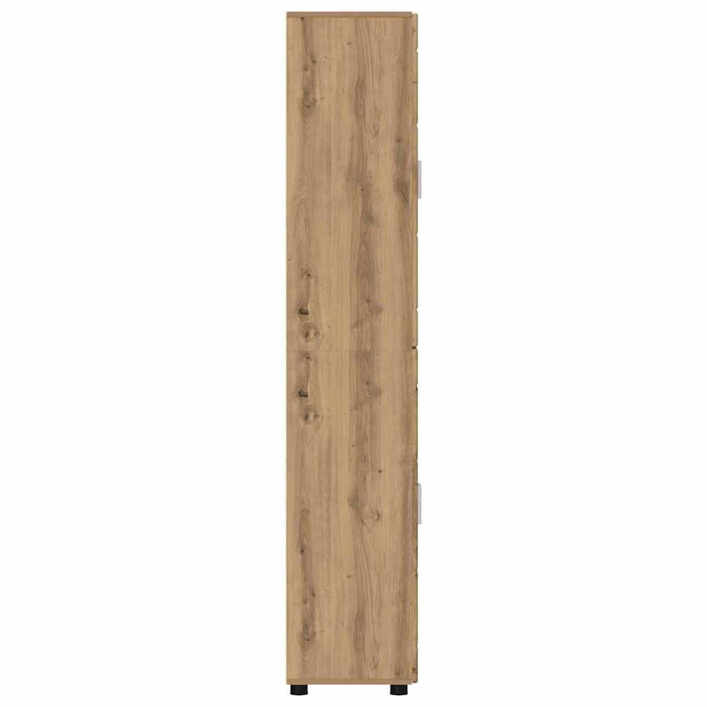 Highboard FLORIN Artisan Oak 60 x 35 x 182 cm Engineered Wood