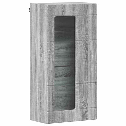TV Cabinet Set FLORIN 3 pcs Grey Sonoma Engineered Wood