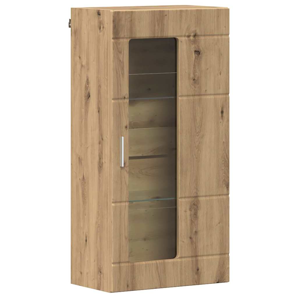 TV Cabinet Set FLORIN 3 pcs Artisan Oak Engineered Wood