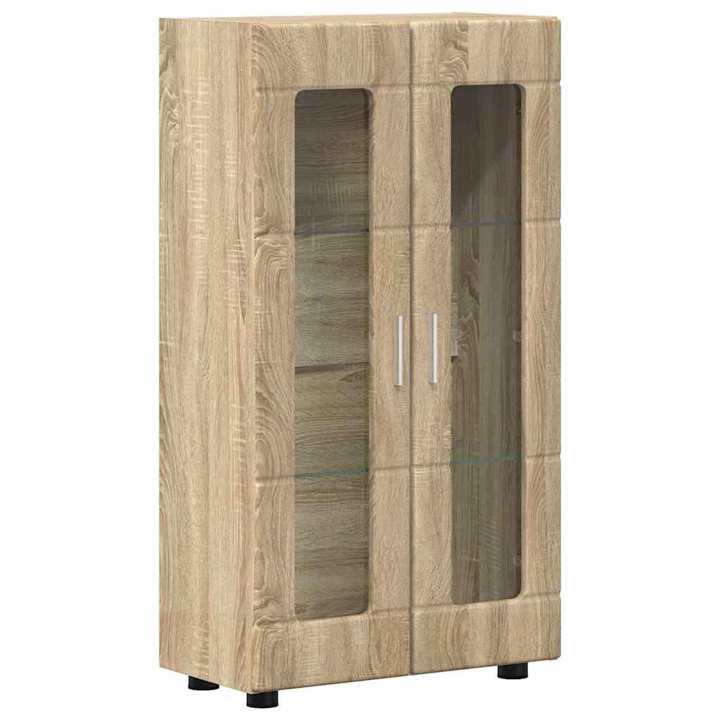 TV Cabinet Set FLORIN 3 pcs Sonoma Oak Engineered Wood