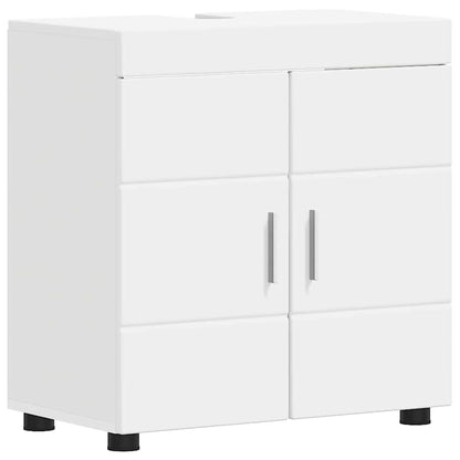 Bathroom Furniture Set TULUM 2 pcs White 60 x 34 x 63 cm