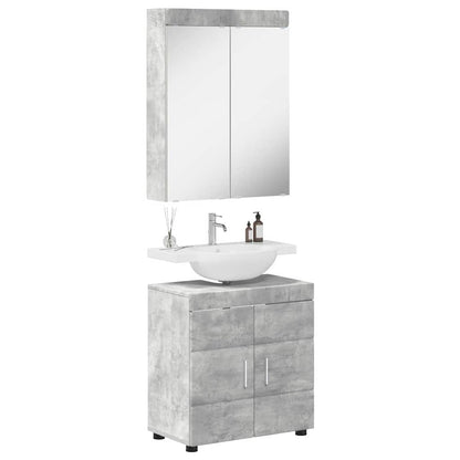 Bathroom Furniture Set TULUM 2 pcs Concrete Grey