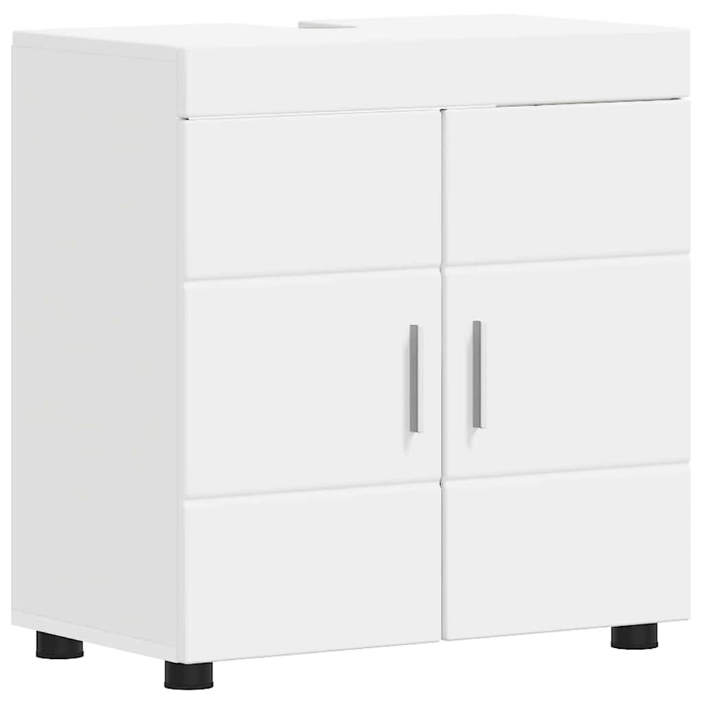 Bathroom Furniture Set TULUM 4 pcs White 60 x 34 x 63 cm