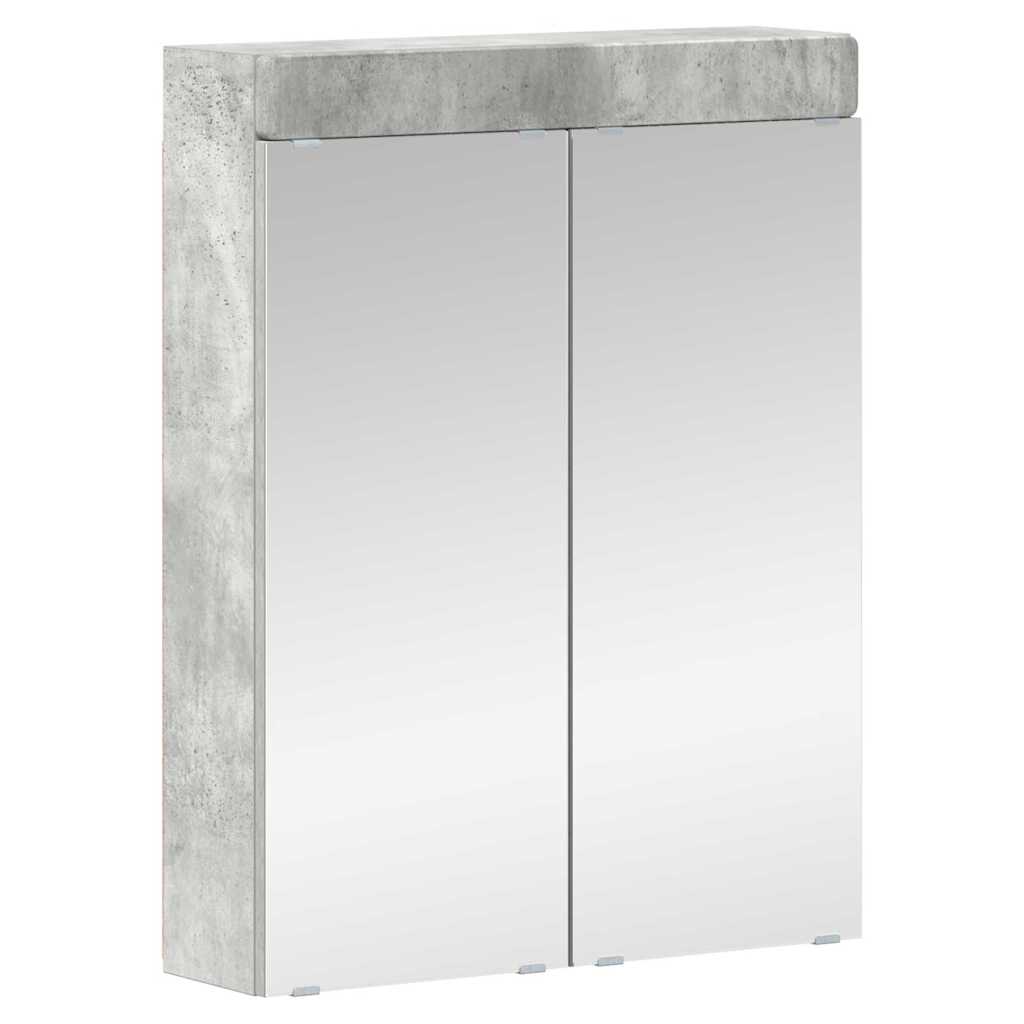 Bathroom Furniture Set TULUM 4 pcs Concrete Grey