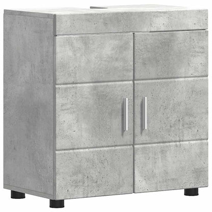 Bathroom Furniture Set TULUM 4 pcs Concrete Grey