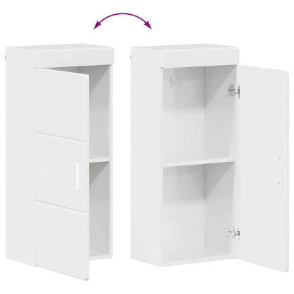 Bathroom Furniture Set TULUM 4 pcs High Gloss White