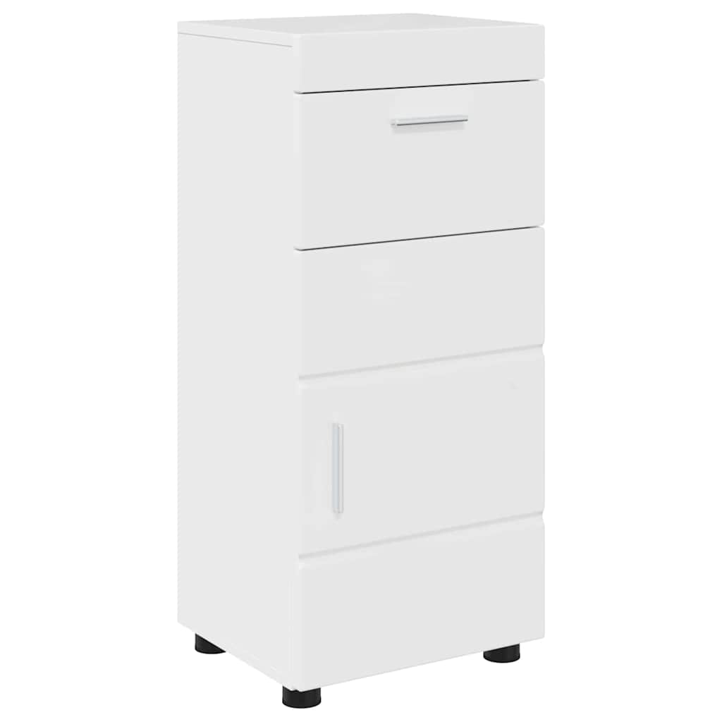 Bathroom Furniture Set TULUM 5 pcs High Gloss White