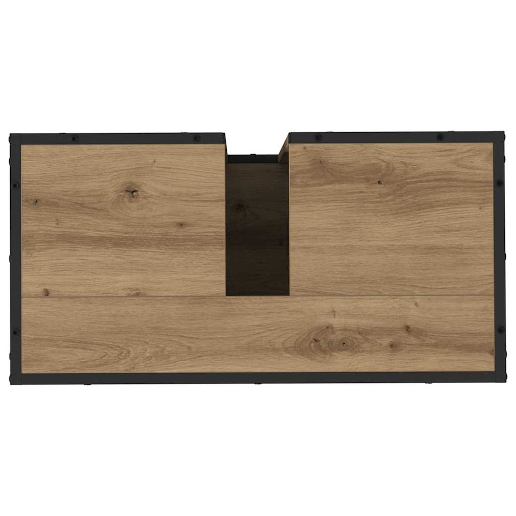 Bathroom Furniture Set 2 pcs Artisan Oak Engineered Wood