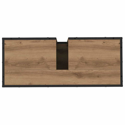 Bathroom Furniture Set 3 pcs Artisan Oak Engineered Wood