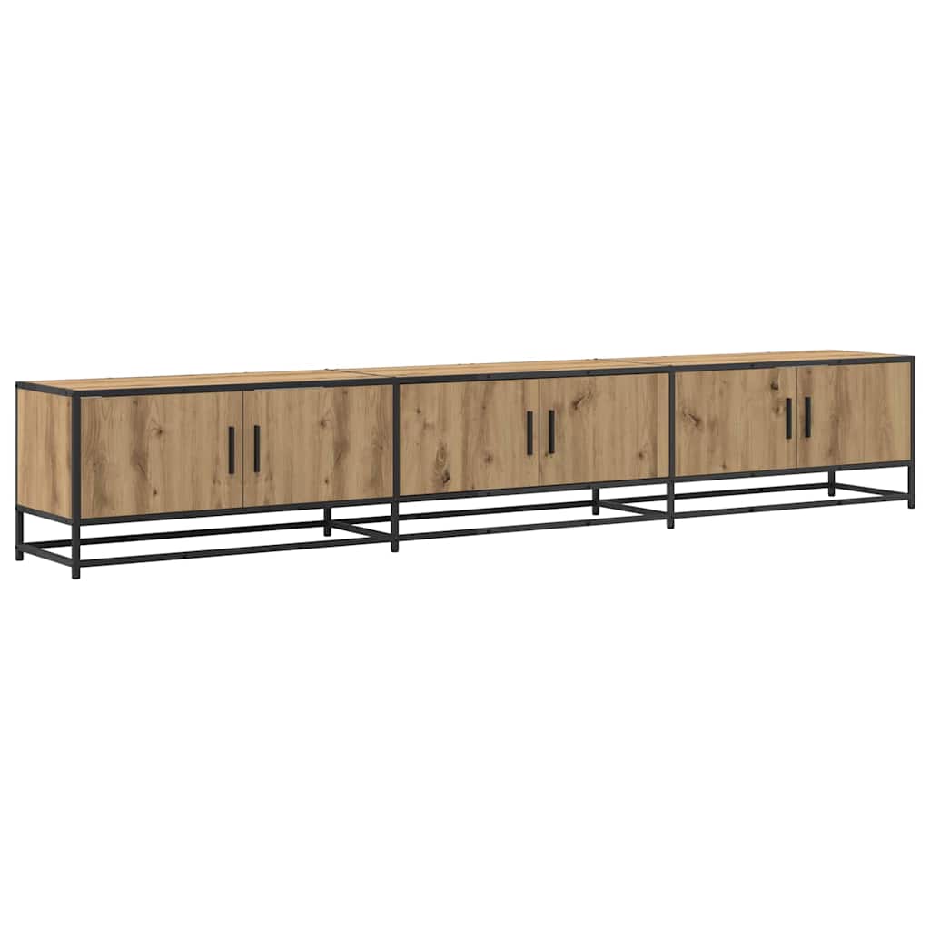 TV Units 2 pcs Artisan Oak 240 x 35 x 41 cm Engineered wood