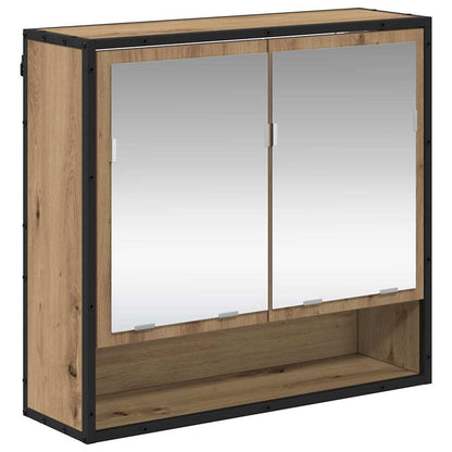 Bathroom Furniture Set 4 pcs Artisan Oak Engineered Wood