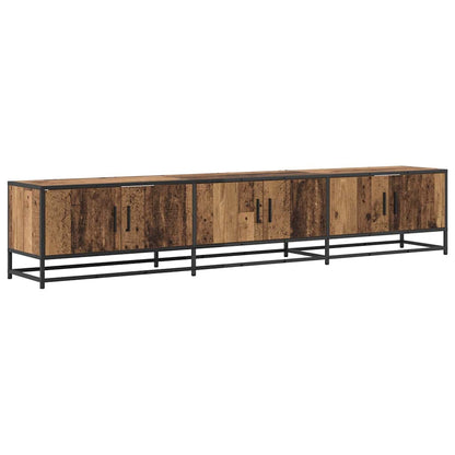 TV Units 2 pcs Old Wood 210 x 35 x 41 cm Engineered wood