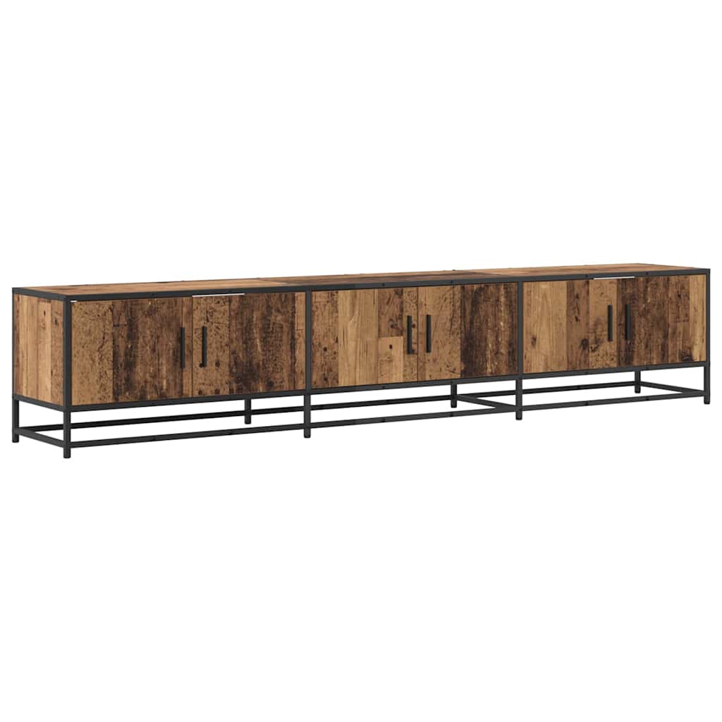 TV Units 210 x 35 x 41 cm Old Wood Engineered wood