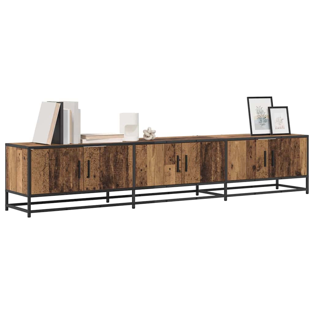 TV Units 210 x 35 x 41 cm Old Wood Engineered wood