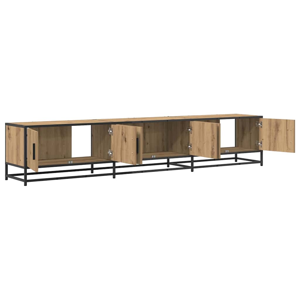 TV Units 2 pcs Artisan Oak 210 x 35 x 41 cm Engineered wood